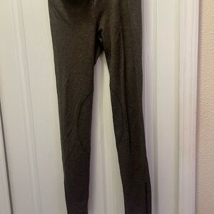 Cabi Women Ponte Riding Leggings Pants Size Small Brown Ankle Zipper # 999